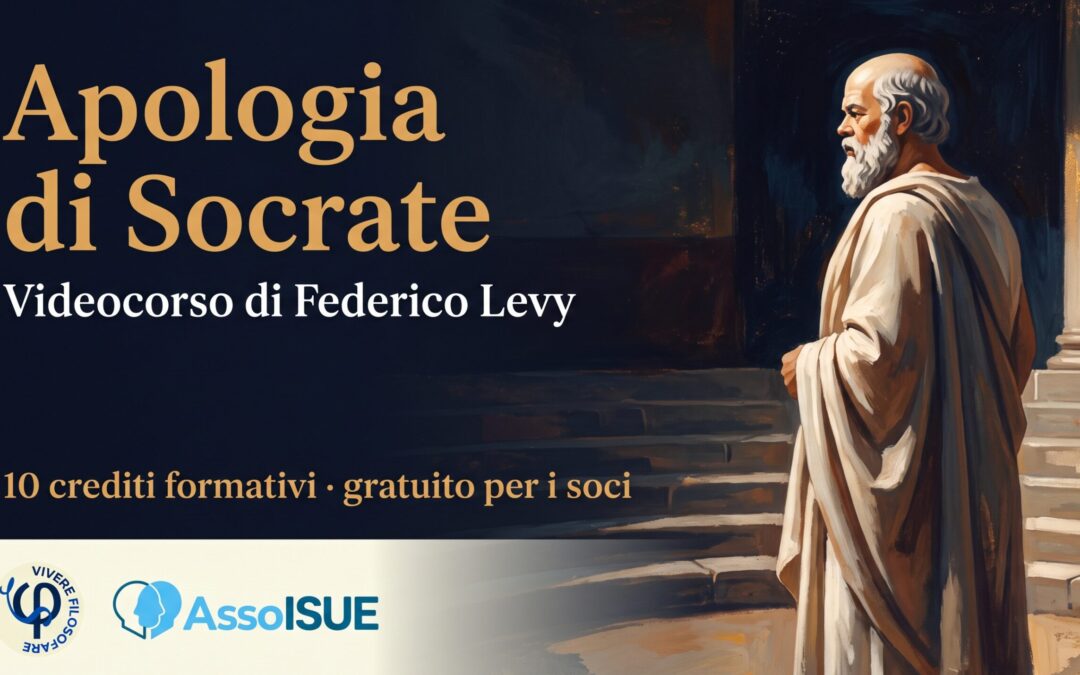 L’Apologia di Socrate: un videocorso gratuito per i soci, 10 crediti di formazione continua